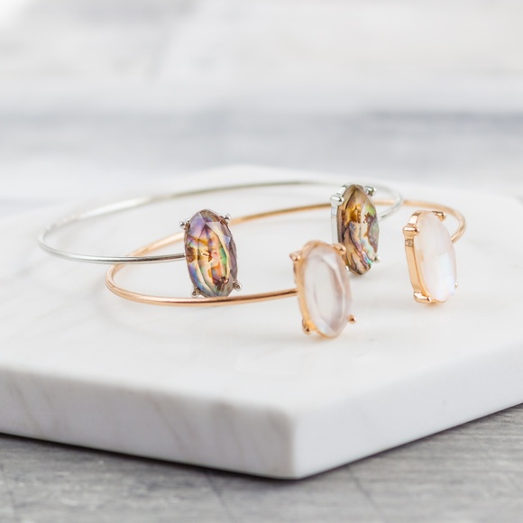 'Celsius' Geo Stone Bracelet - Picture 5 of 5